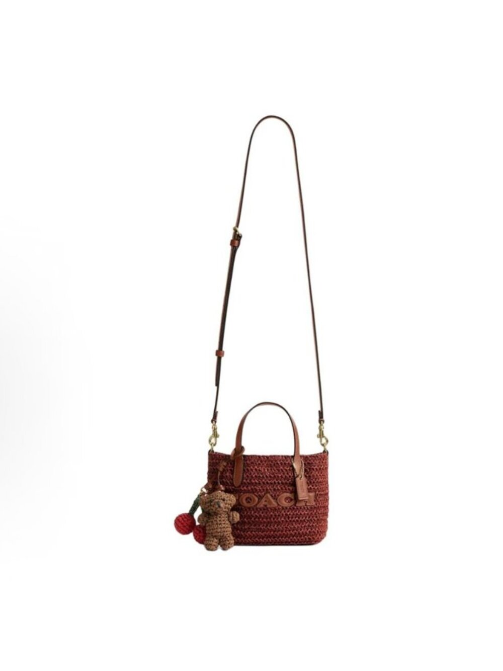 coach City Mini Tote Bag With Charms ceu30 - Picture 10 of 13